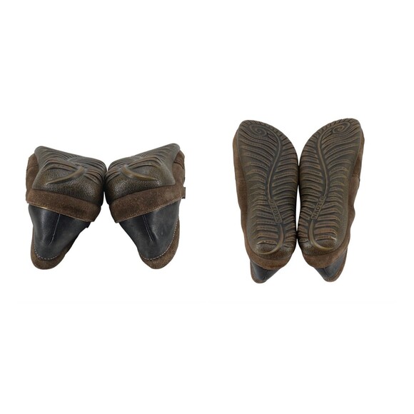 Naot Womens Matai Mary Jane Koru Flats Size 41 Swirl Design Pearl Black (HF18) - Picture 8 of 10